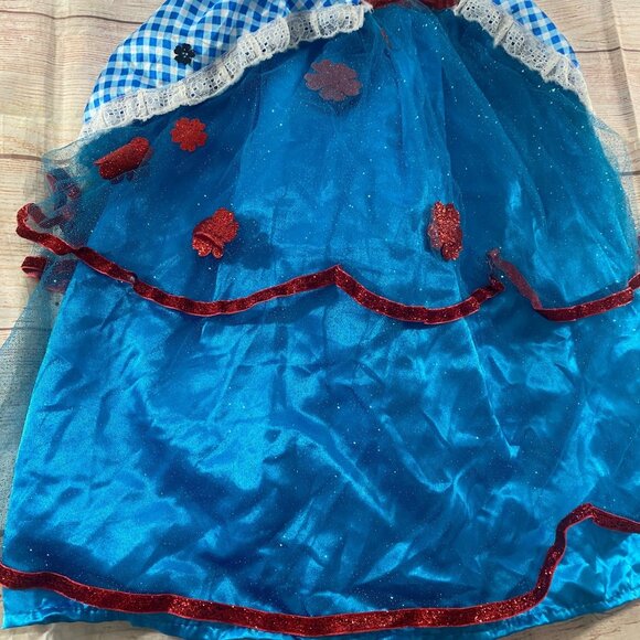 Rubies Costumes The Wizard Of Oz Dorothy Girls Gingham Costume - Medium - Picture 3 of 11